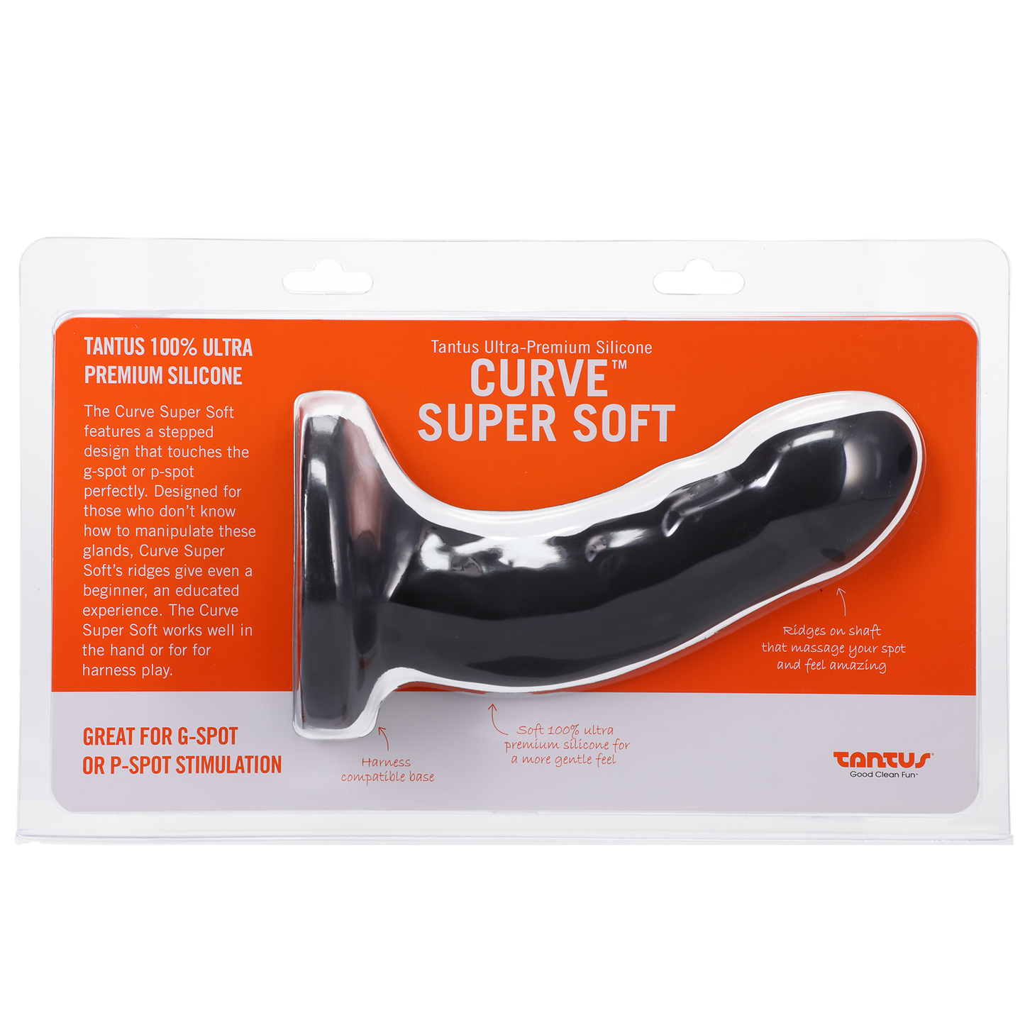 Tantus Curve Super Soft Dildo