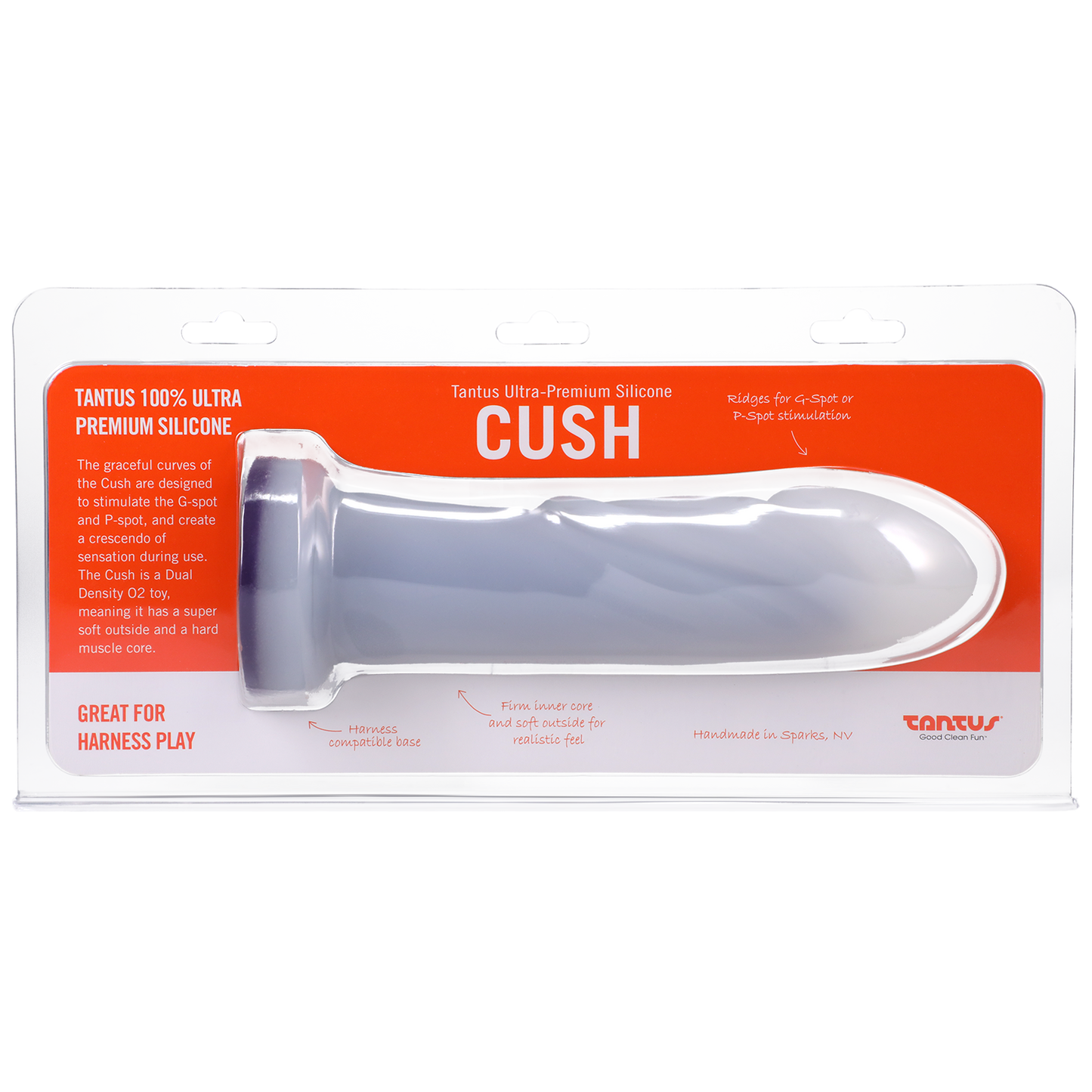 Tantus Cush O2 Dual Density Dildo - XOXTOYS