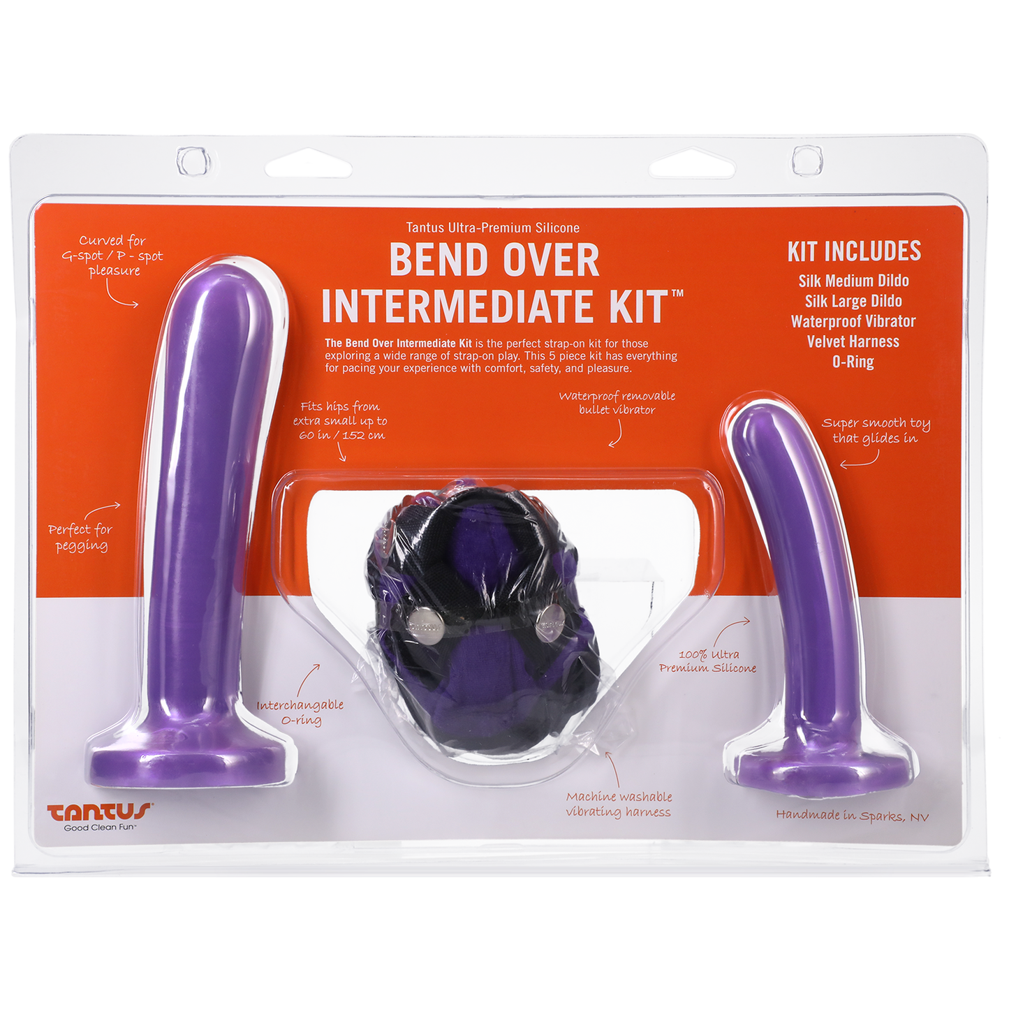Tantus Bend Over Intermediate Harness Kit