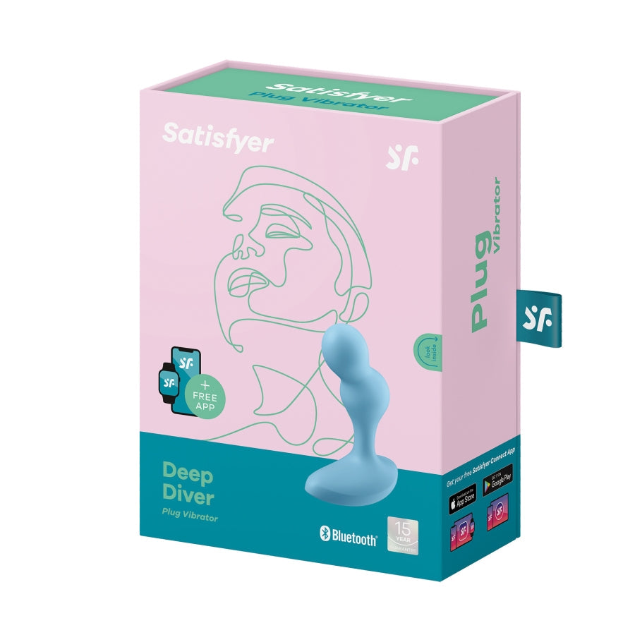 Satisfyer Deep Dive Vibrating Plug - XOXTOYS