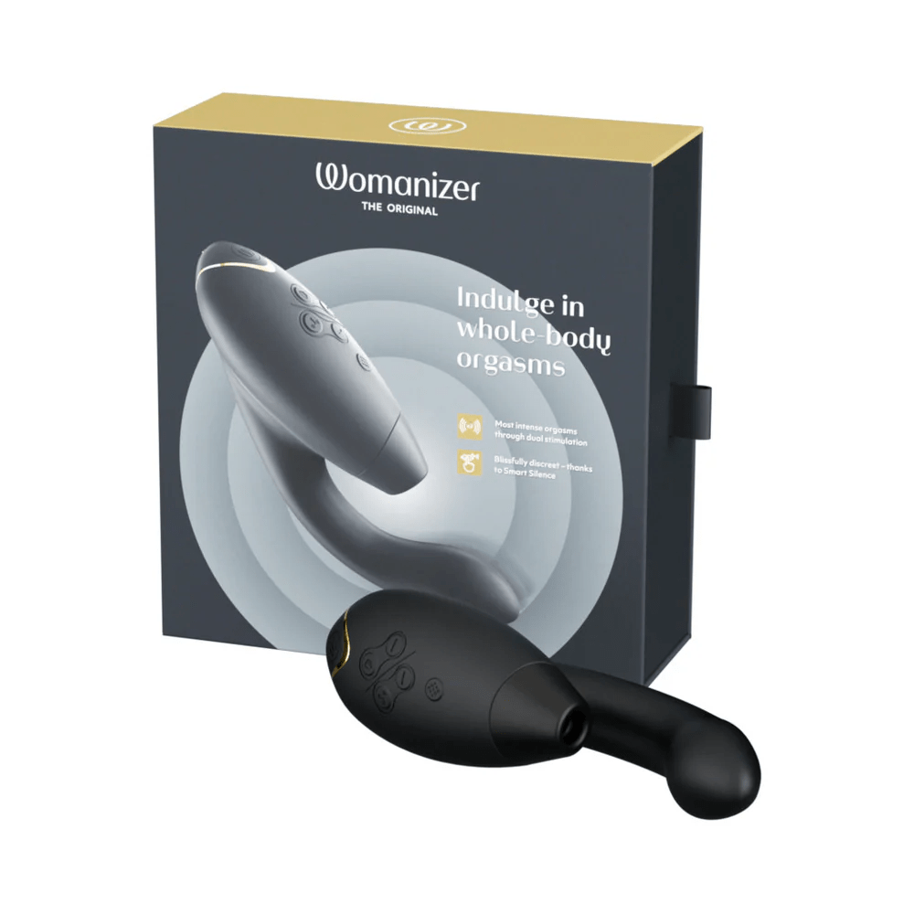 Womanizer Vibrators Black Womanizer Duo 2 Clitoral & G-Spot Vibrator