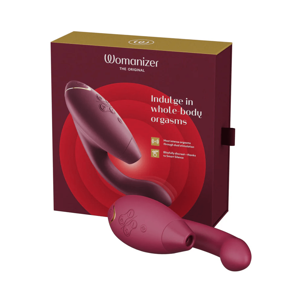 Womanizer Vibrators Bordeaux Womanizer Duo 2 Clitoral & G-Spot Vibrator