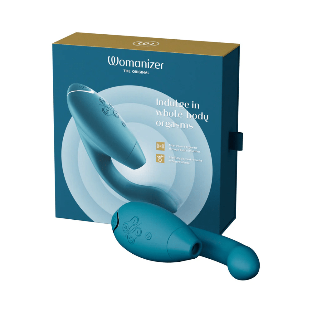 Womanizer Vibrators Petrol Womanizer Duo 2 Clitoral & G-Spot Vibrator