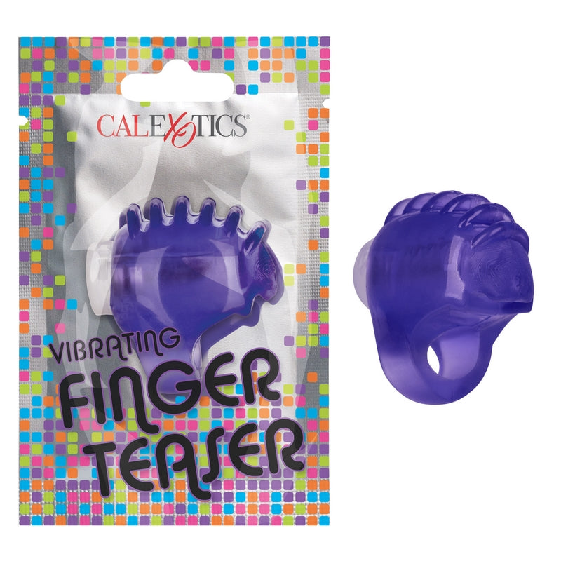 Calexotics Foil Pack Vibrating Finger Teaser