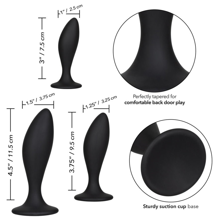 Calexotics Silicone Anal Curve Kit