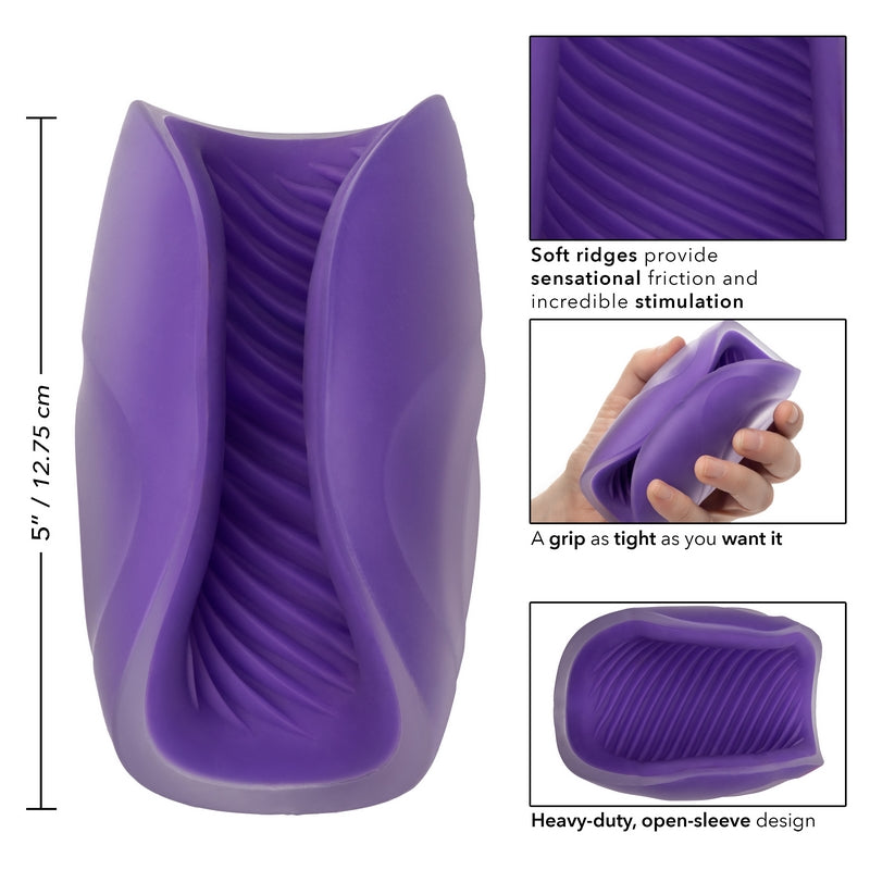 Calexotics The Gripper Spiral Grip Purple
