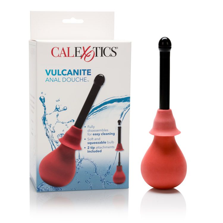 Calexotics Vulcanite Anal Douche