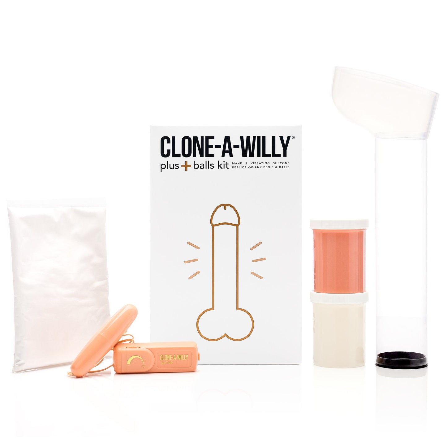 Clone A Willy With Balls Light Tone