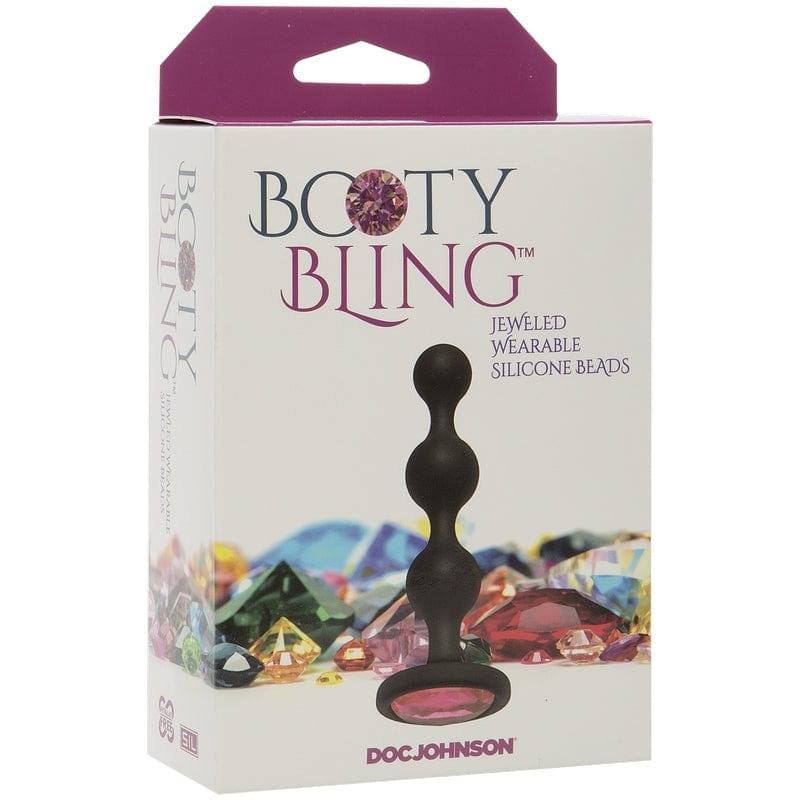 Doc Johnson Anal Toys Pink Doc Johnson Booty Bling Silicone Beads