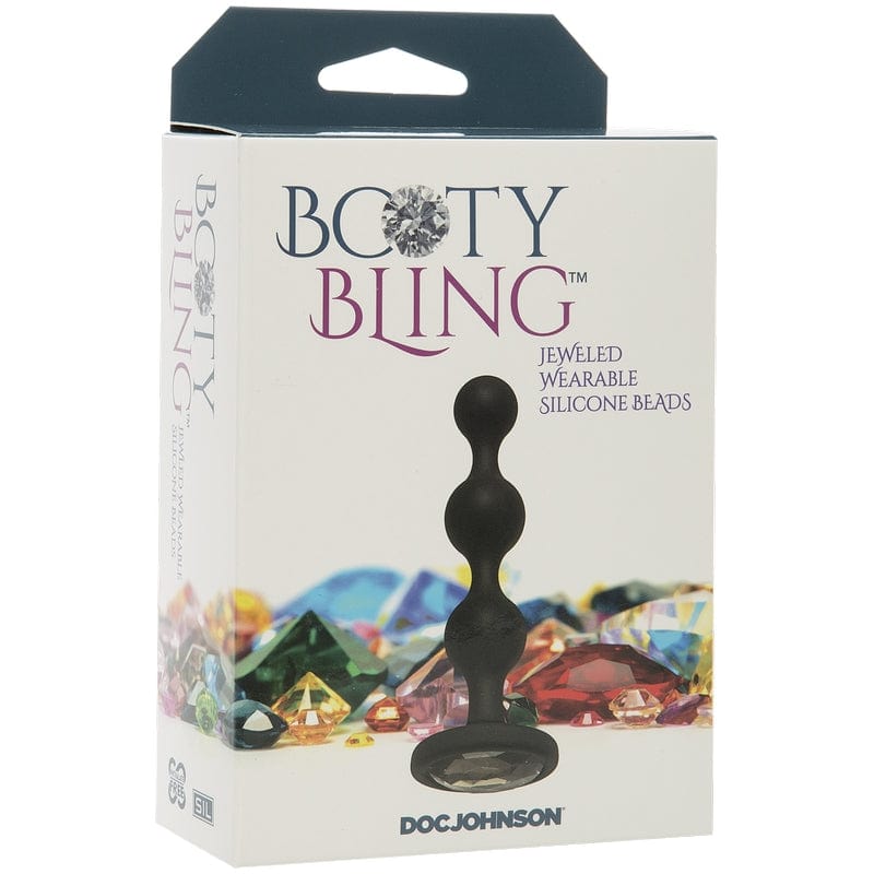Doc Johnson Anal Toys Silver Doc Johnson Booty Bling Silicone Beads