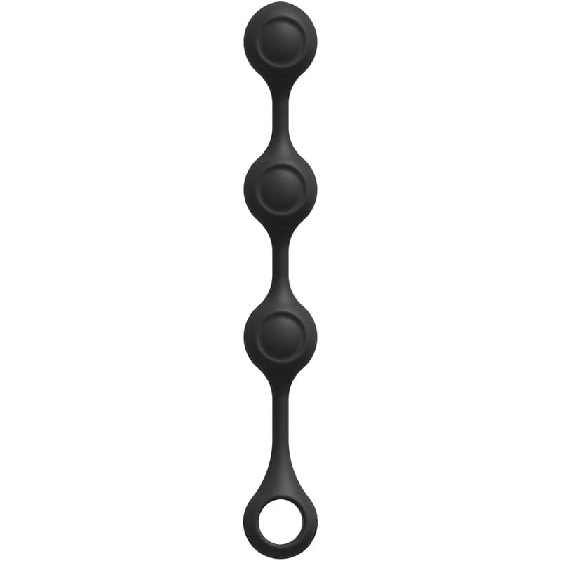 Doc Johnson Kink Weighted Silicone Anal Balls Black