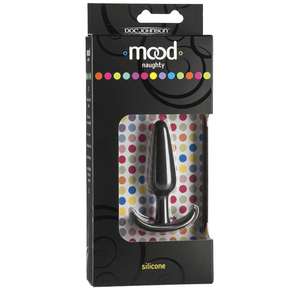 Doc Johnson Mood Naughty Medium Black Butt Plug