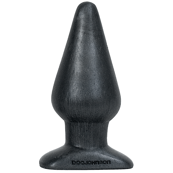 Doc Johnson Platinum Premium Silicone The Super Big End Charcoal