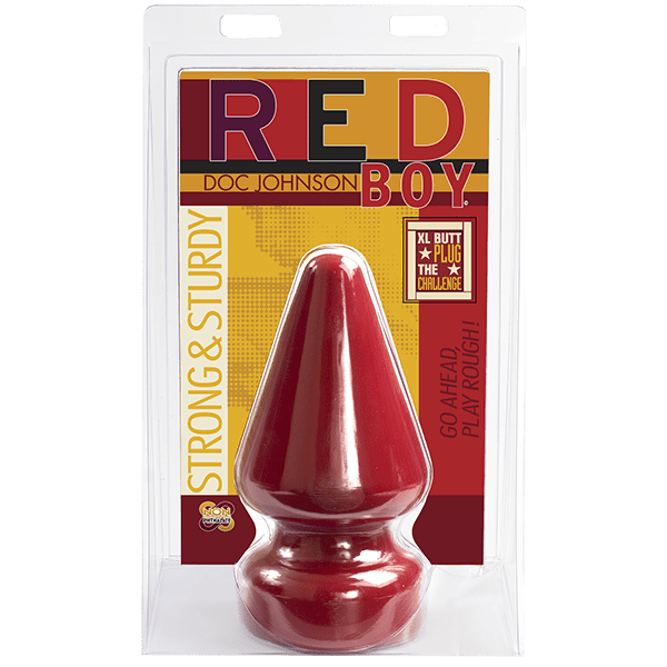 Doc Johnson Red Boy Butt Plug XL