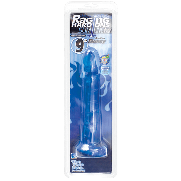 Doc Johnson Raging Hard-Ons Slimline 9" Ballsy Cock