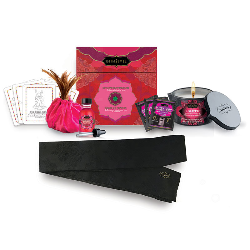 Kama Sutra Treasure Trove Strawberry Dreams Set