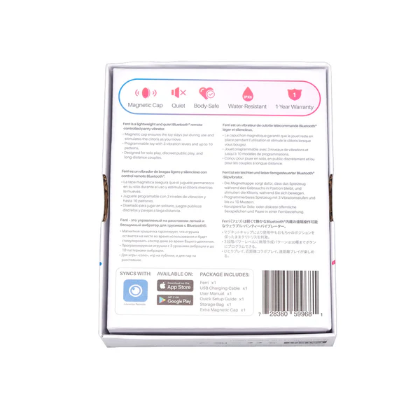 Lovense Ferri Bluetooth Remote-Controlled Panty Vibrator