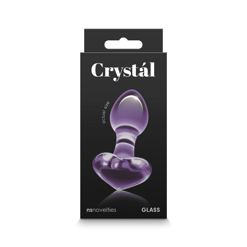 NS Novelties Crystal Heart Purple
