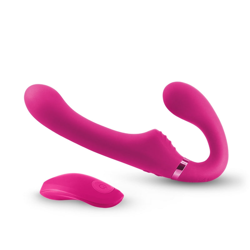 NS Novelties Shi/Shi Midnight Rider Strapless Strap-On with Remote