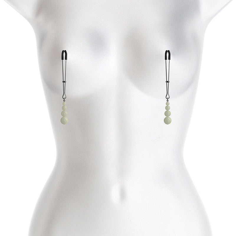 NS Novelties G2 Bound Nipple Clamps Gunmetal