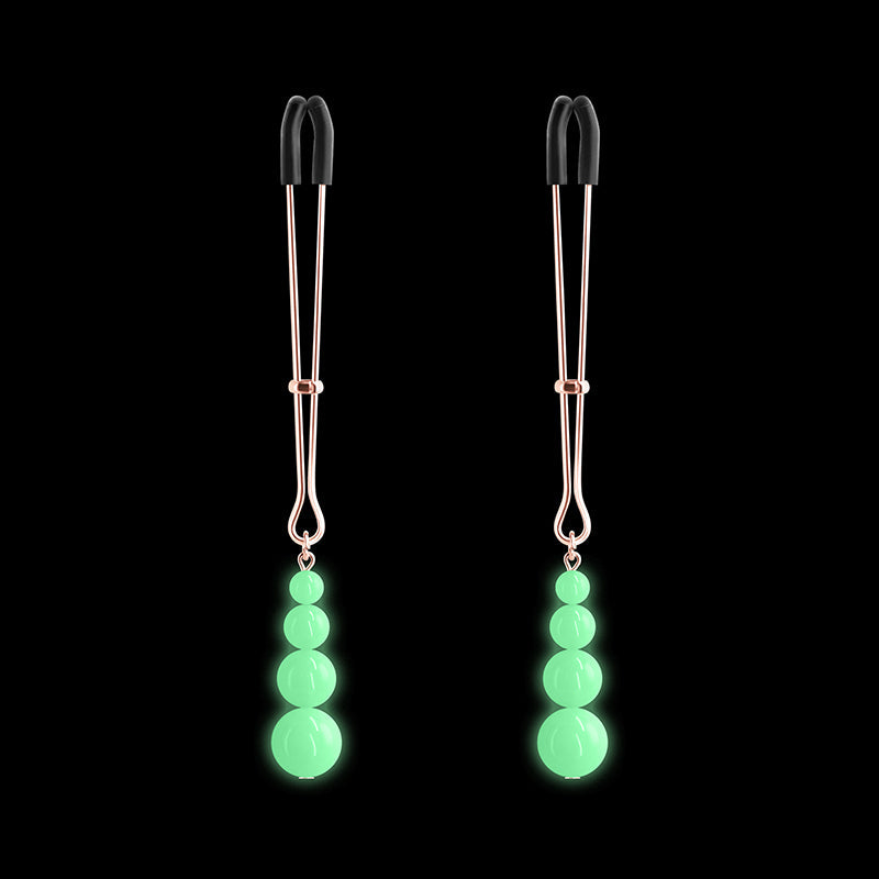 NS Novelties G2 Bound Nipple Clamps Rose Gold