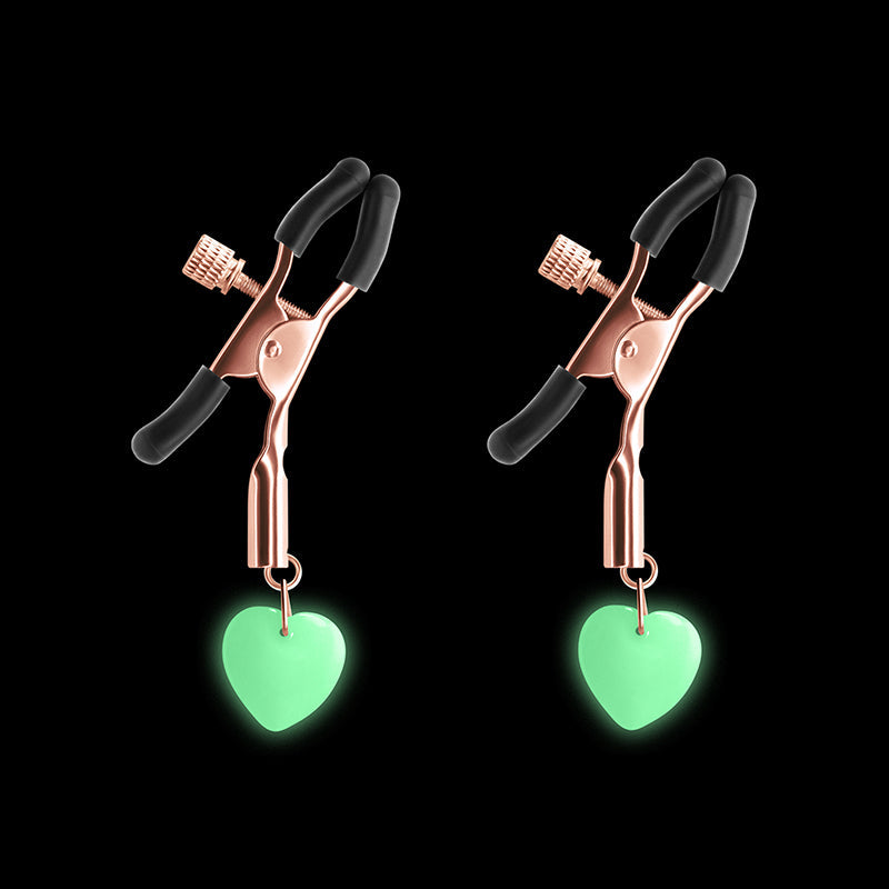 NS Novelties G3 Bound Nipple Clamps Rose Gold
