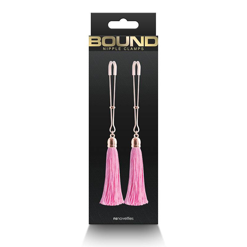NS Novelties T1 Bound Nipple Clamps - XOXTOYS
