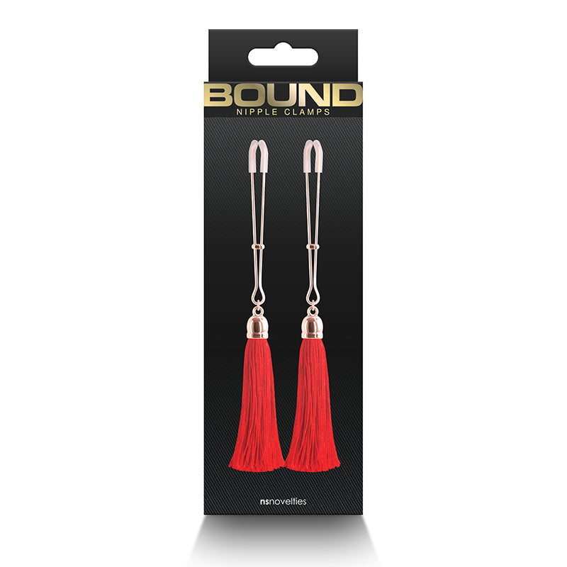 NS Novelties T1 Bound Nipple Clamps - XOXTOYS
