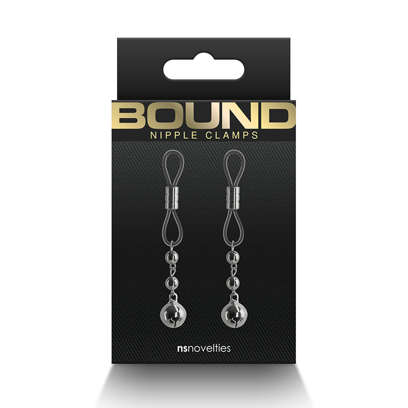 NS Novelties D1 Bound Nipple Clamps - XOXTOYS
