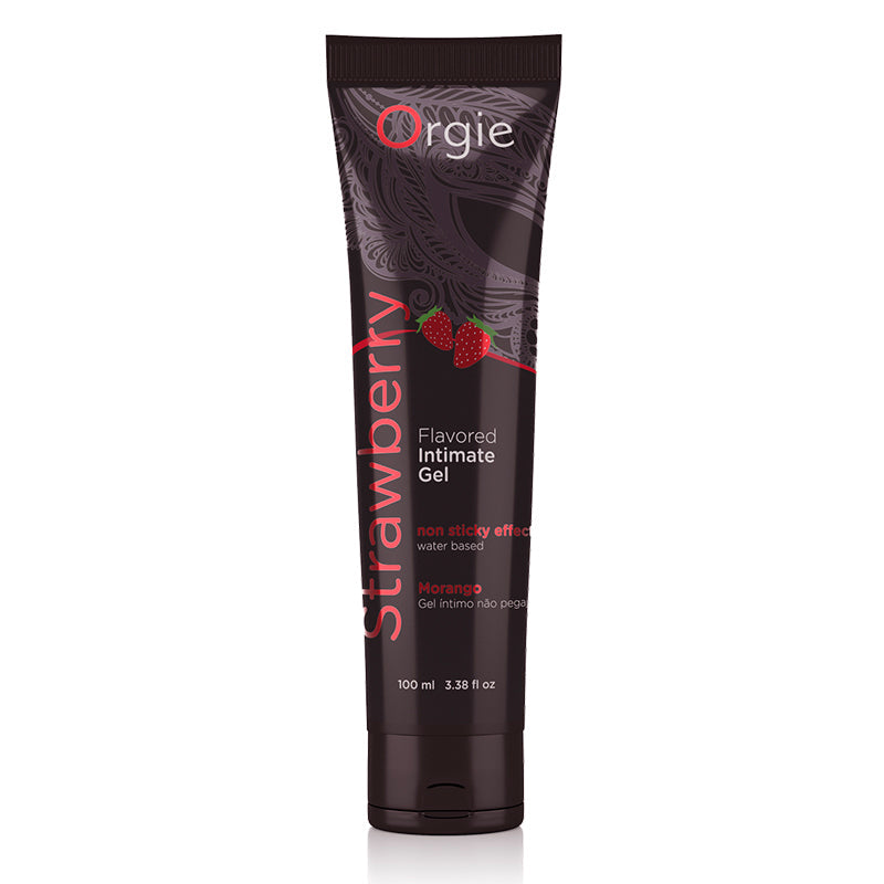 Orgie Strawberry Flavored Intimate Gel