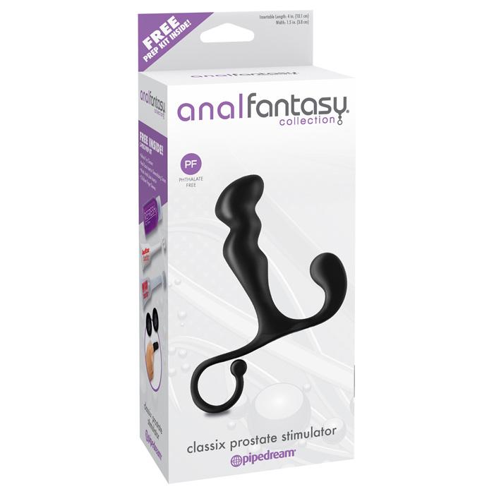Pipedream Products Anal Fantasy Collection Classix Prostate Stimulator Black