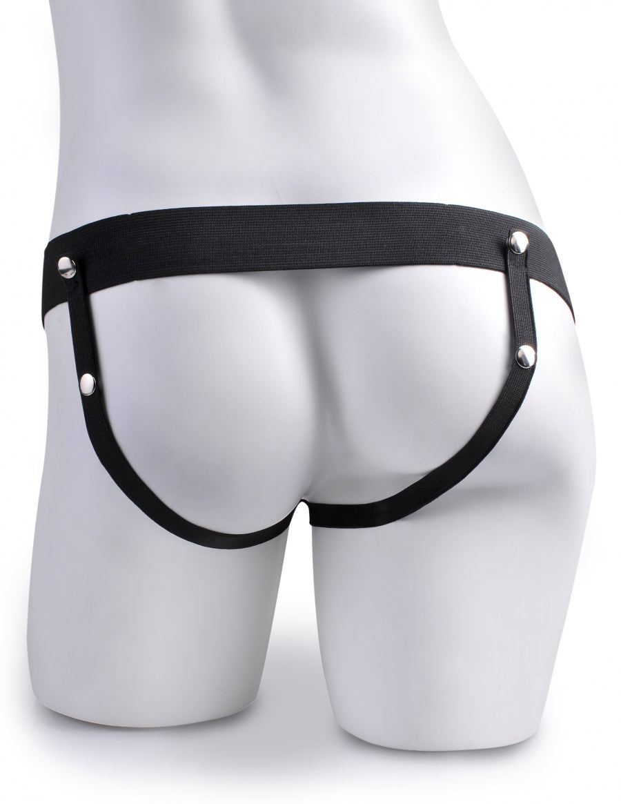 Pipedream Products Fetish Fantasy 7 Hollow Rechargeable Strap-On with Remote
