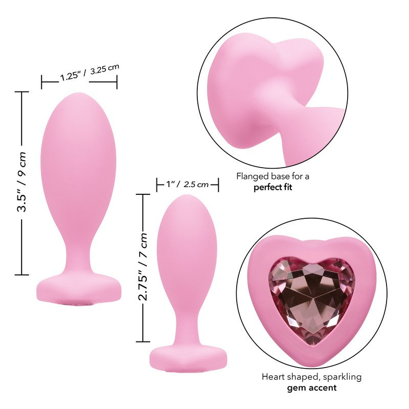 CalExotics First Time Crystal Booty Duo