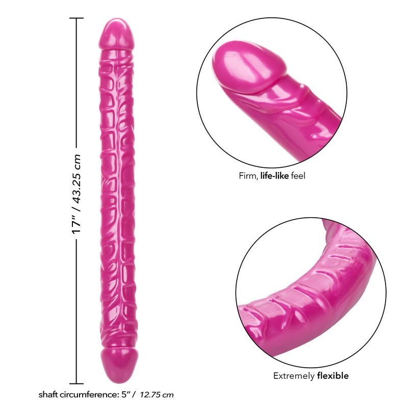 CalExotics Size Queen 17" Double Dong