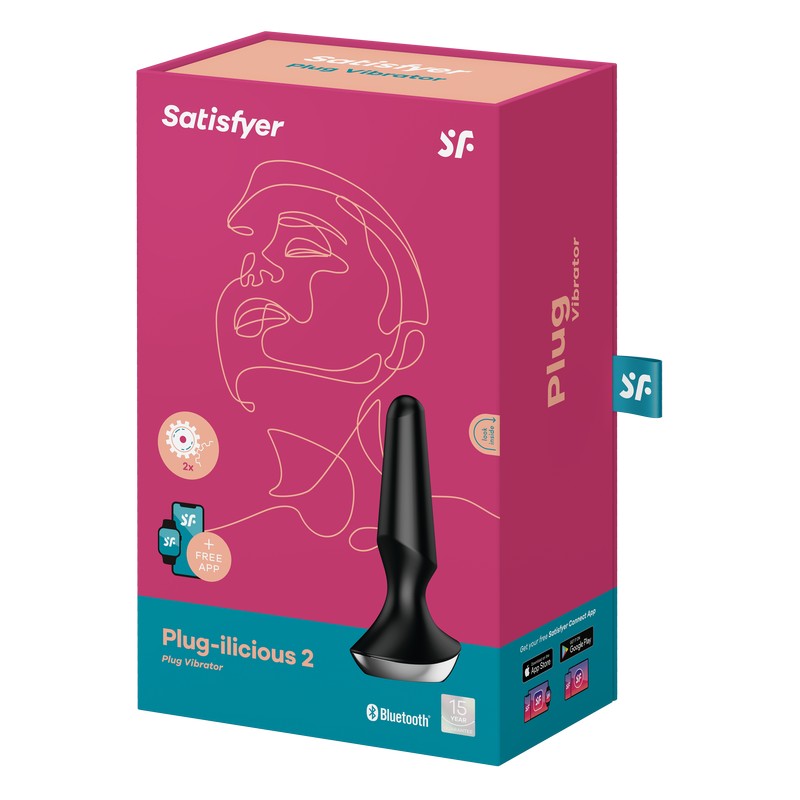 Satisfyer Plug-ilicious 2 Vibrating Plug - XOXTOYS