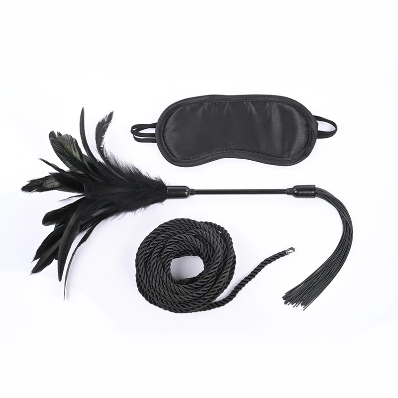 Sportsheets Sex & Mischief Shadow Tie & Tickle Kit