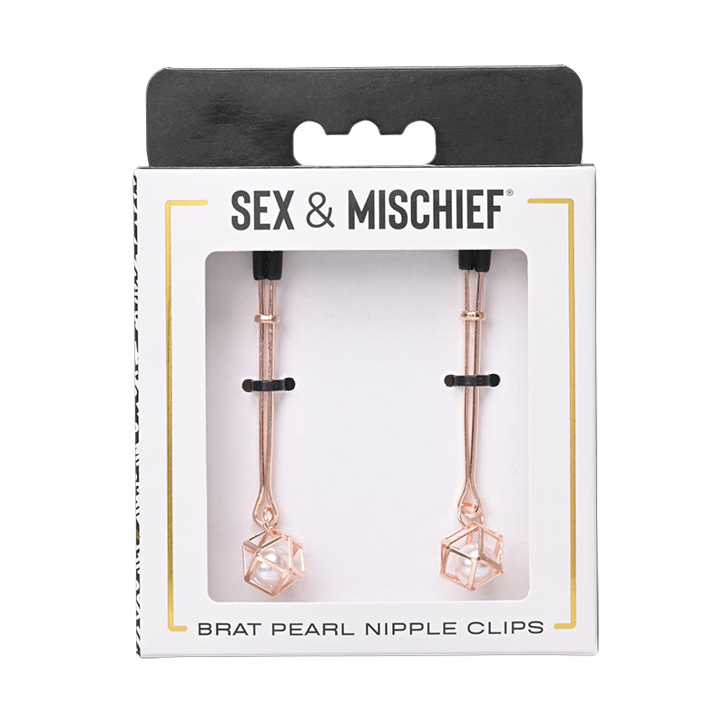 Sportsheets Brat Pearl Nipple Clips