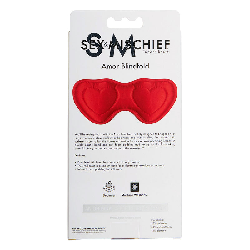 Sportsheets S&M Amor Blindfold