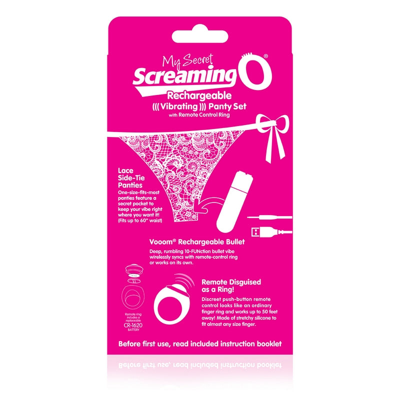 Screaming O My Secret Charged Remote Control Panty