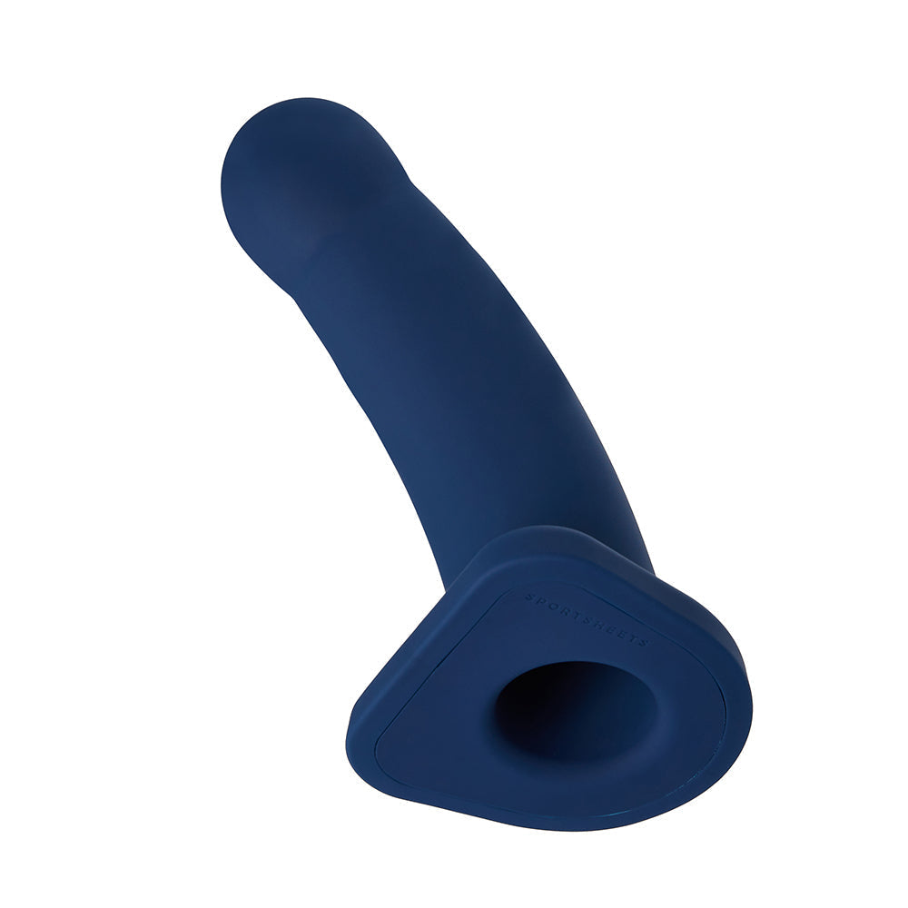 Sportsheets Nexus Banx 8" Hollow Dildo Blue