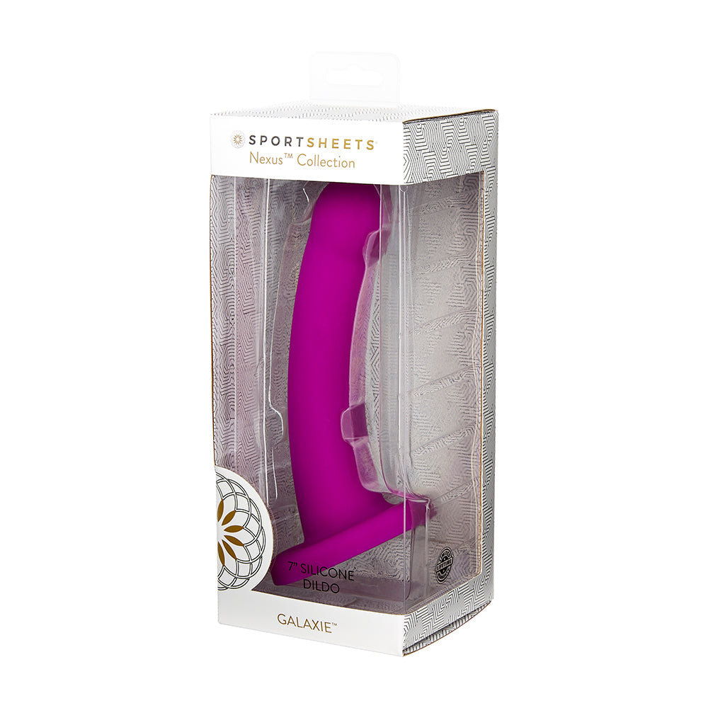 Sportsheets Nexus Galaxie 7″ Silicone Dildo Plum