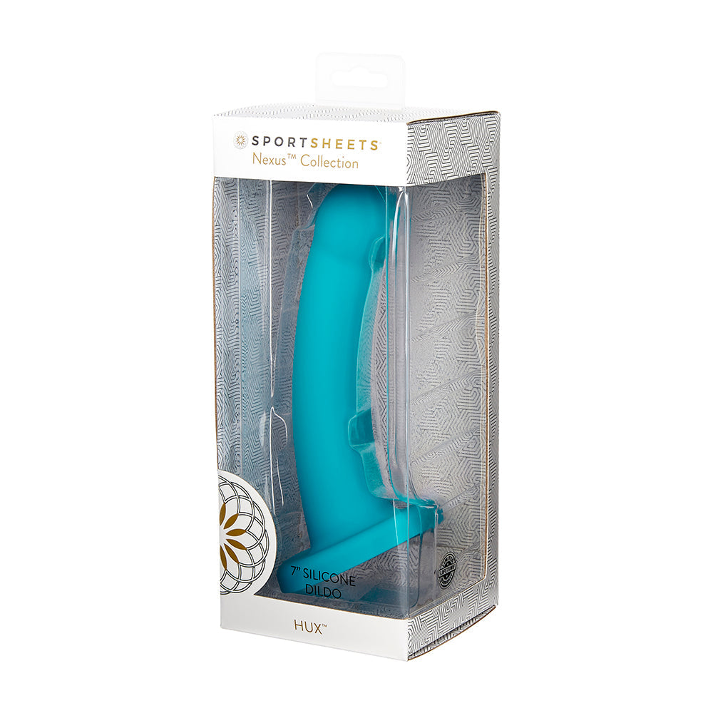 Sportsheets Nexus Hux 7" Silicone Dildo Blue