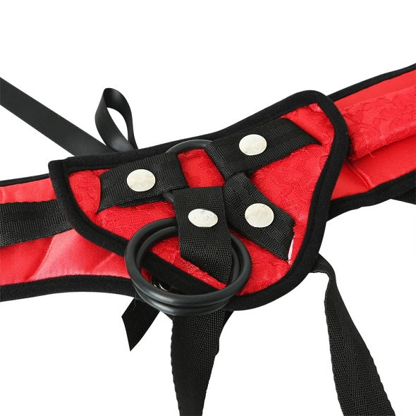Sportsheets Red Lace Corsette Harness