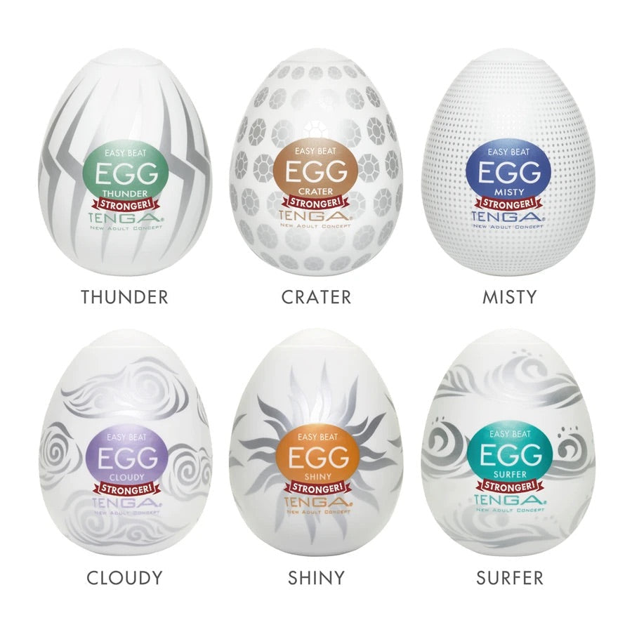 Tenga Hard Boiled Egg Masturbator 6 Pack