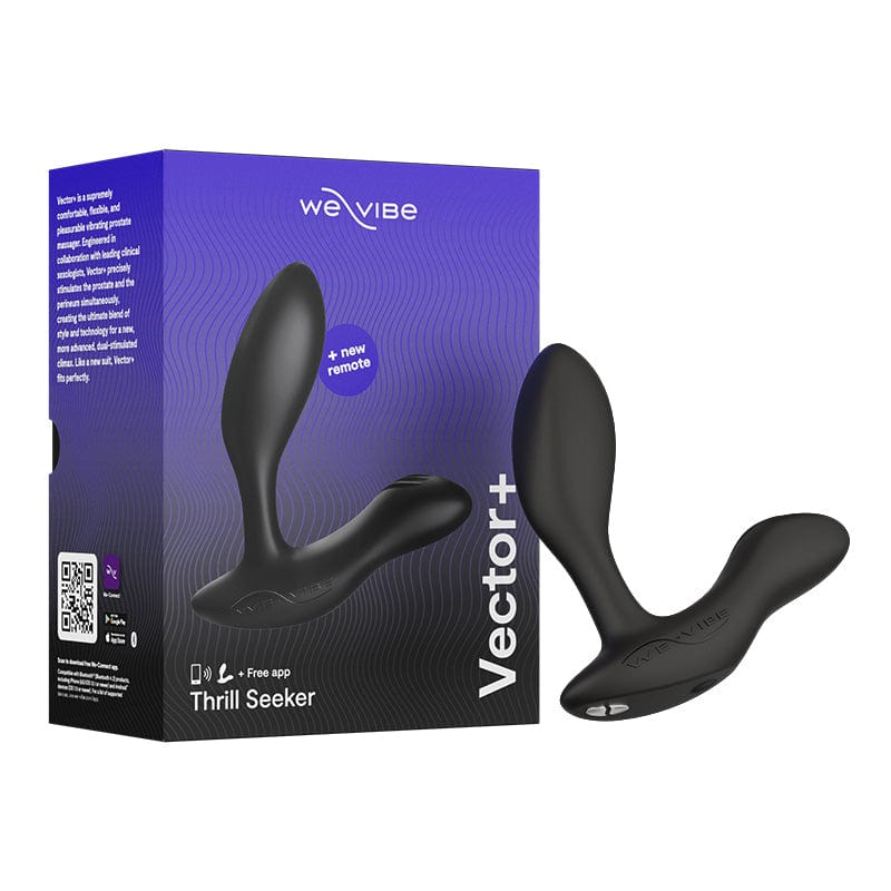 We-Vibe Anal Toys Charcoal Black We-Vibe Vector+ Prostate Massager