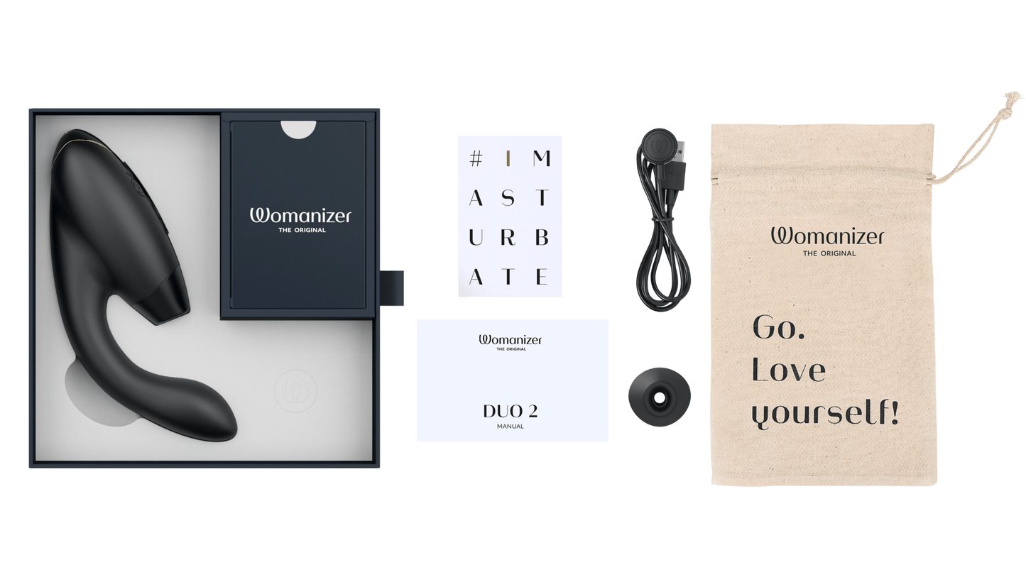 Womanizer Duo 2 Clitoral & G-Spot Vibrator