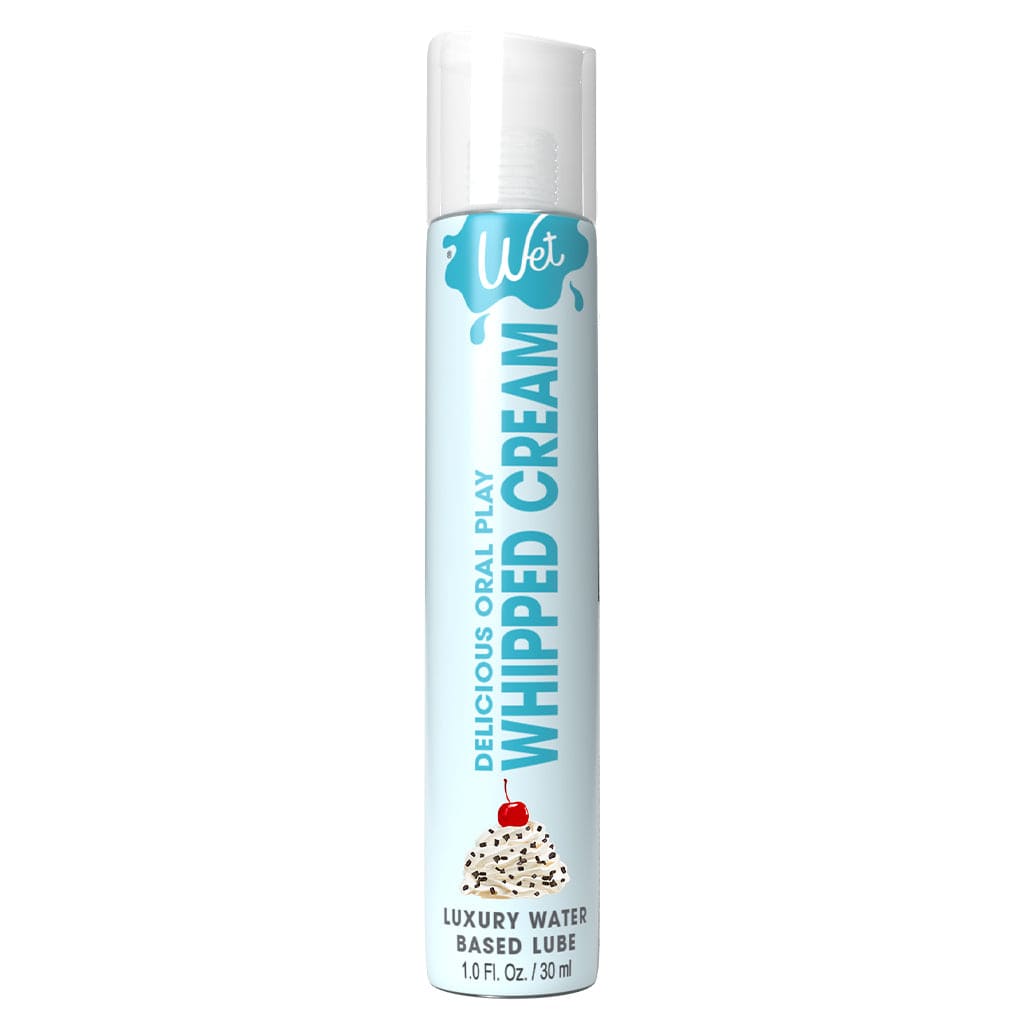 Wet Lubes & Lotions 1oz Wet Desserts Whipped Cream Flavored Lubricant