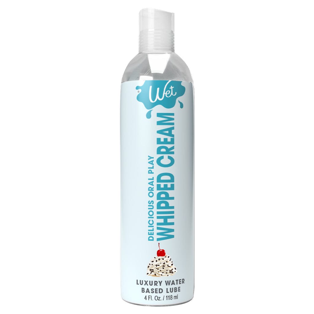 Wet Lubes & Lotions 4oz Wet Desserts Whipped Cream Flavored Lubricant
