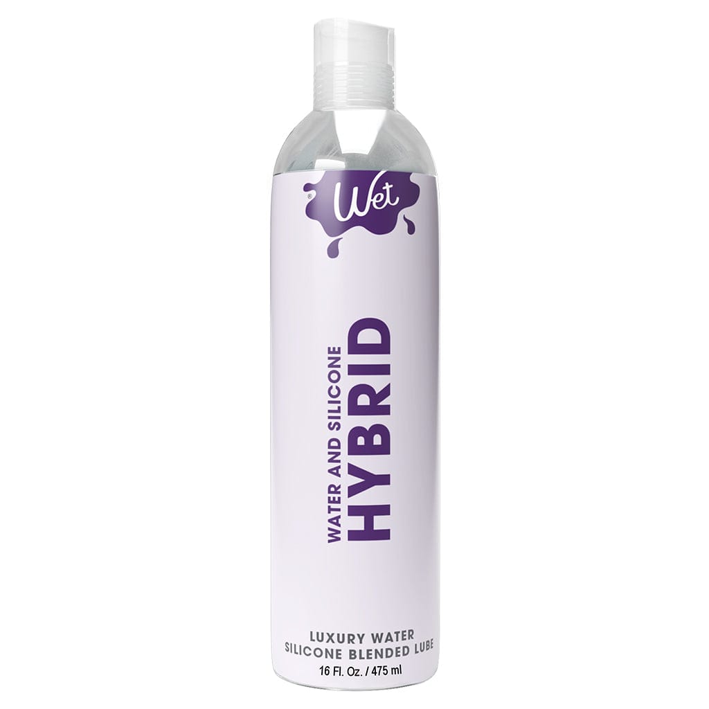 Wet Lubes & Lotions 16oz Wet Hybrid Luxury Lubricant