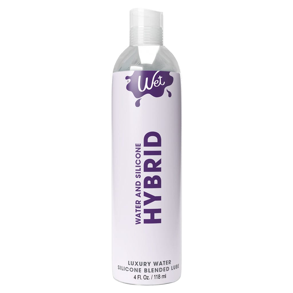 Wet Lubes & Lotions 4oz Wet Hybrid Luxury Lubricant